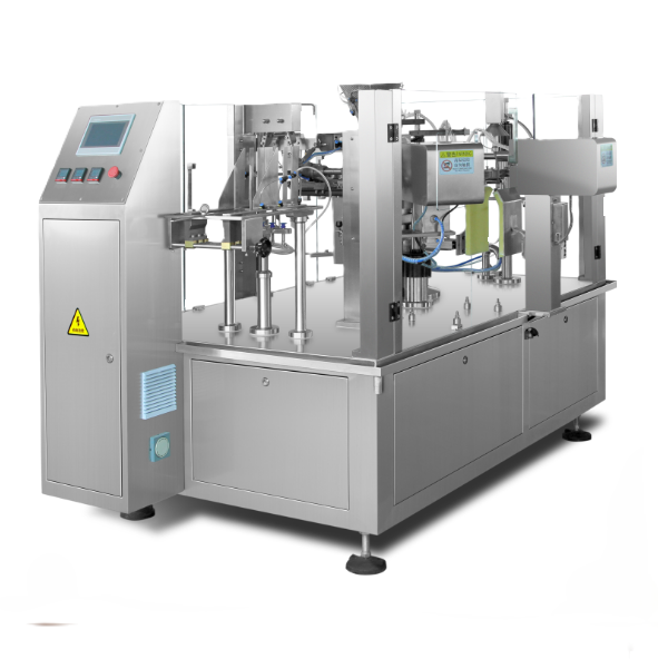 Rotary 8 Station Pouch Packing Machine